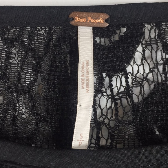 Free People Ruby Crochet Lace Mini Dress - Picture 6 of 8